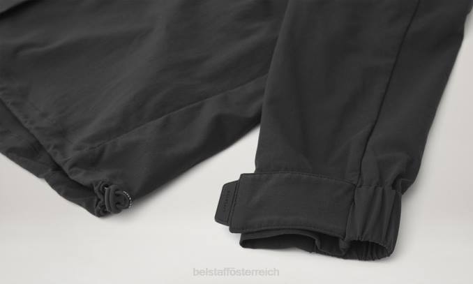 Belstaff Frauen Schlagbluse PHND501 Kleidung Stretch-Nylon schwarz