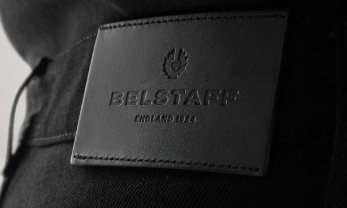Belstaff Frauen Celest-Jeans PHND518 Kleidung roher Denim schwarz