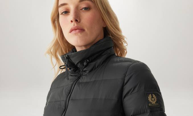 Belstaff Frauen Hebejacke PHND486 Kleidung Daunengefülltes Nylon schwarz