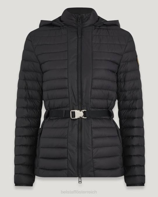 Belstaff Frauen Kosmos-Jacke PHND487 Kleidung Ultraleichte Daune in Schwarz