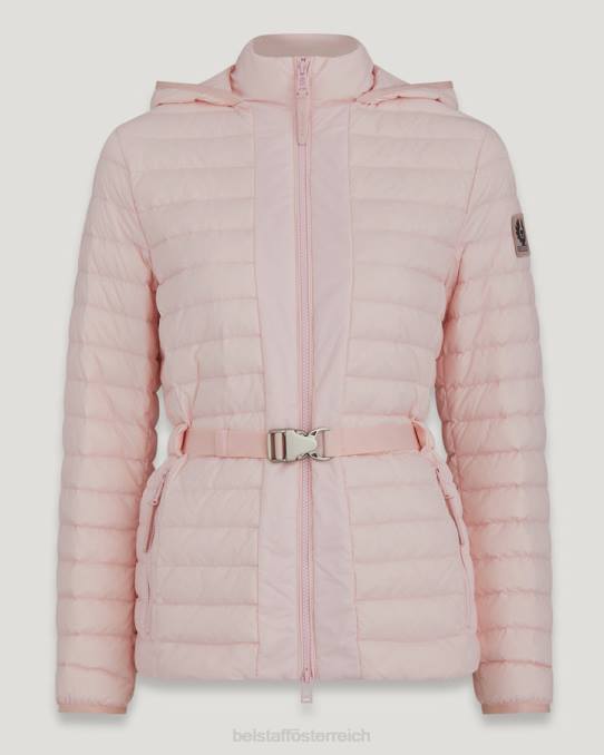 Belstaff Frauen Kosmos-Jacke PHND488 Kleidung Ultraleichte Daune in Kreiderosa