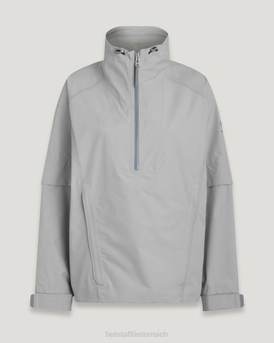 Belstaff Frauen Raketenjacke PHND490 Kleidung Gore-Tex Infinium Perlgrau