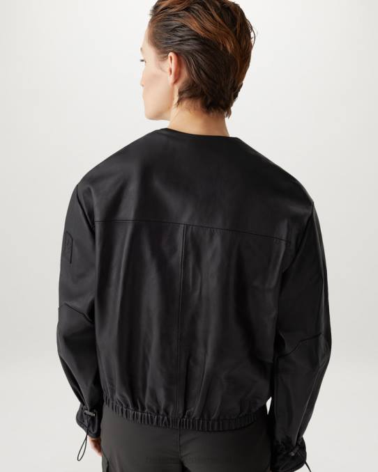 Belstaff Frauen Asteroidenjacke PHND469 Kleidung Plonge Nappa schwarz