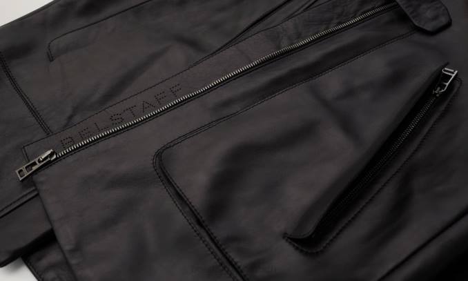 Belstaff Frauen Meteorjacke PHND467 Kleidung Plonge Nappa schwarz