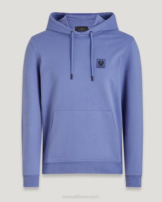 Belstaff Männer Kapuzenpullover PHND242 Kleidung Baumwollvlies lila