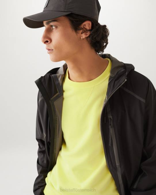 Belstaff Männer Sweatshirt PHND240 Kleidung Baumwollvlies zitronengelb