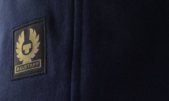 Belstaff Männer Jogginghose PHND320 Kleidung Baumwollvlies, dunkle Tinte
