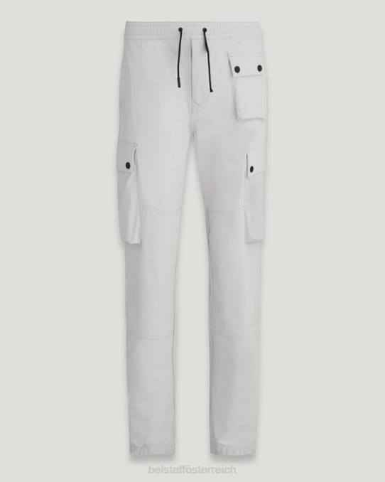 Belstaff Männer Techmaster Cargohose PHND295 Kleidung Stretch-Nylon perlgrau