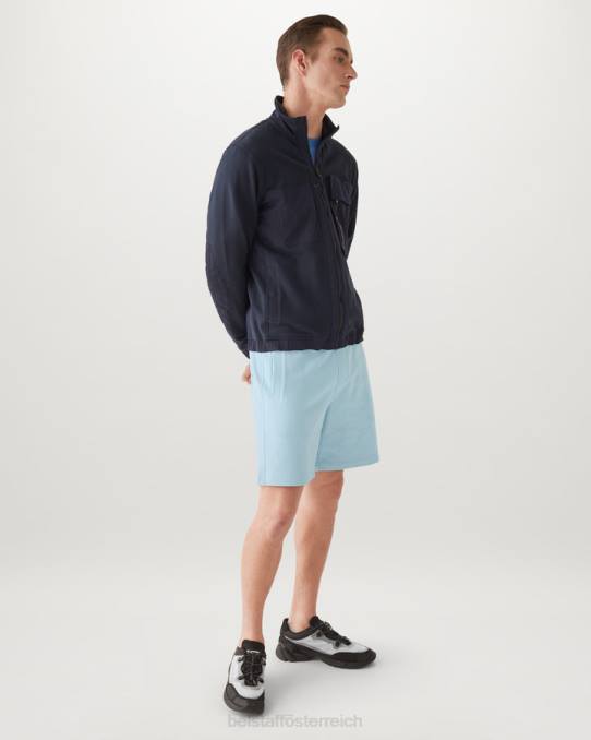 Belstaff Männer Sweatshorts PHND331 Kleidung Baumwollvlies himmelblau