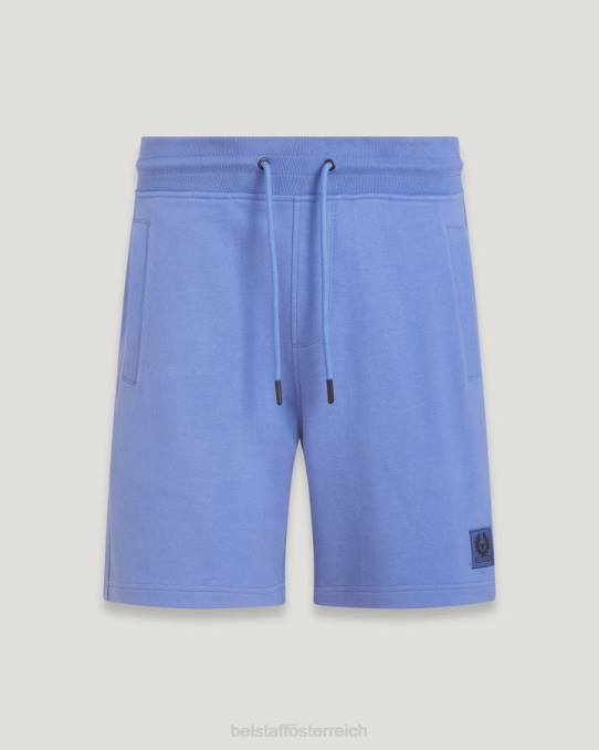 Belstaff Männer Sweatshorts PHND334 Kleidung Baumwollvlies lila