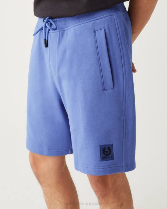 Belstaff Männer Sweatshorts PHND334 Kleidung Baumwollvlies lila