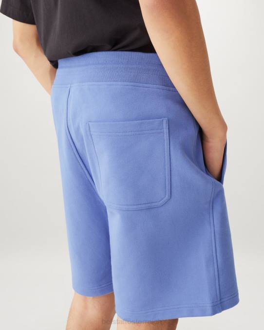 Belstaff Männer Sweatshorts PHND334 Kleidung Baumwollvlies lila