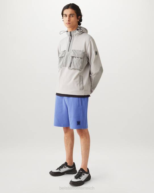 Belstaff Männer Sweatshorts PHND334 Kleidung Baumwollvlies lila