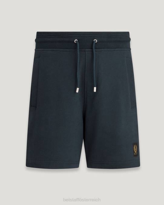 Belstaff Männer Sweatshorts PHND337 Kleidung Baumwollvlies, dunkle Tinte