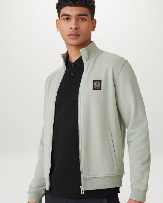 Belstaff Männer Polo PHND207 Kleidung Baumwollpiqué schwarz