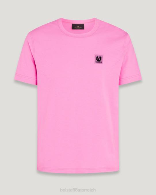 Belstaff Männer T-Shirt PHND177 Kleidung Baumwolljersey Quarzrosa