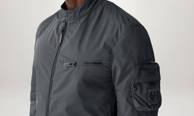 Belstaff Männer Balkenmantel PHND64 Kleidung Gedächtnisschaleneisen