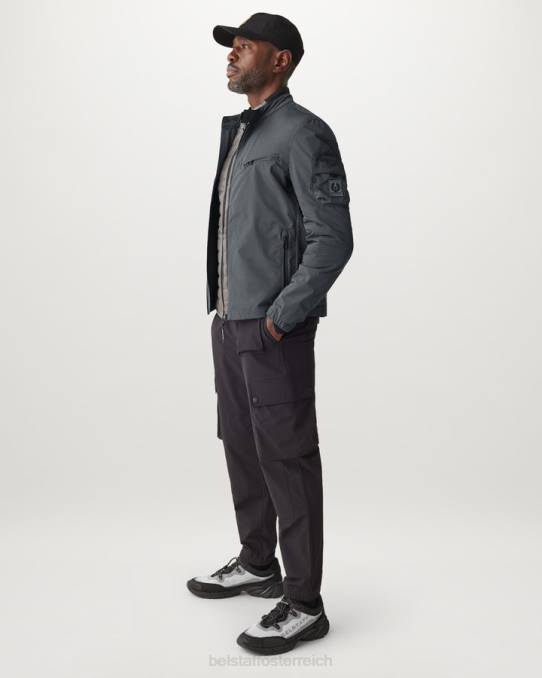 Belstaff Männer Balkenmantel PHND64 Kleidung Gedächtnisschaleneisen