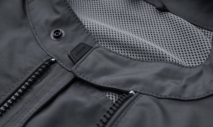 Belstaff Männer Balkenmantel PHND64 Kleidung Gedächtnisschaleneisen