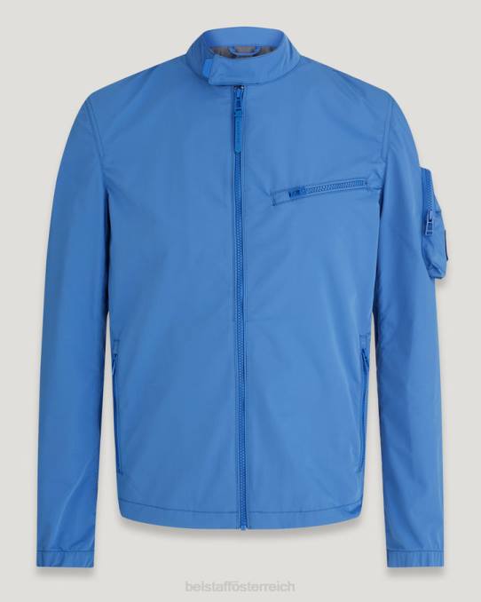 Belstaff Männer Balkenmantel PHND69 Kleidung Speicherschale vorne blau