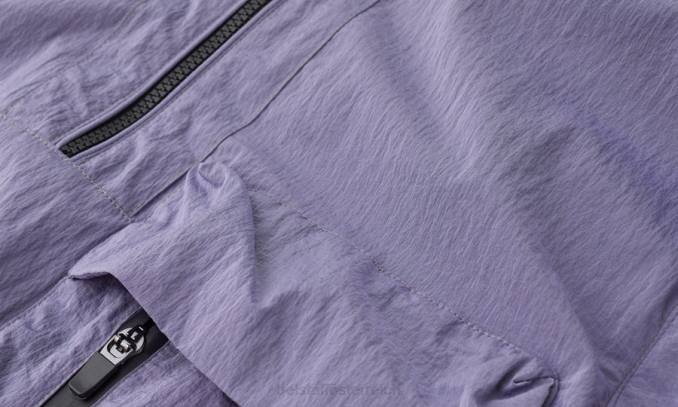 Belstaff Männer Rampenjacke PHND74 Kleidung schimmerndes Muschelviolett