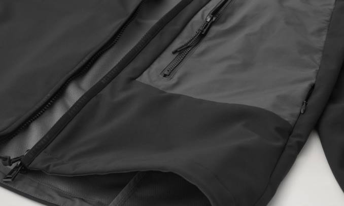 Belstaff Männer Schlagjacke PHND70 Kleidung Softshell schwarz