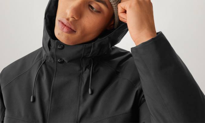 Belstaff Männer Astraljacke PHND117 Kleidung tex schwarz