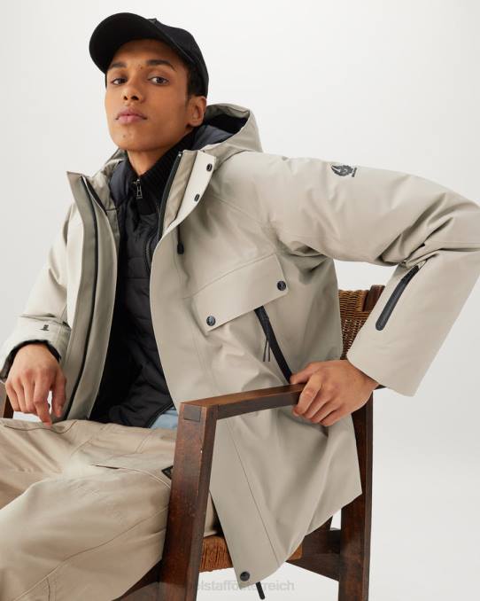 Belstaff Männer Astraljacke PHND118 Kleidung tex dunkler Sand