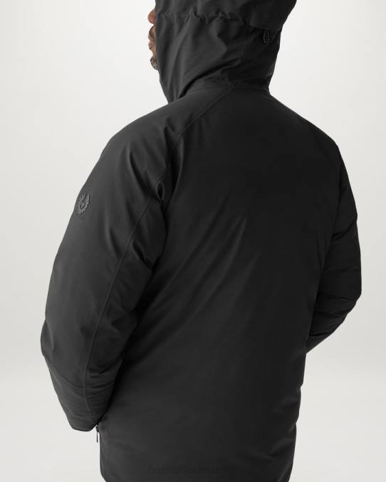 Belstaff Männer Höhenparka PHND122 Kleidung tex schwarz