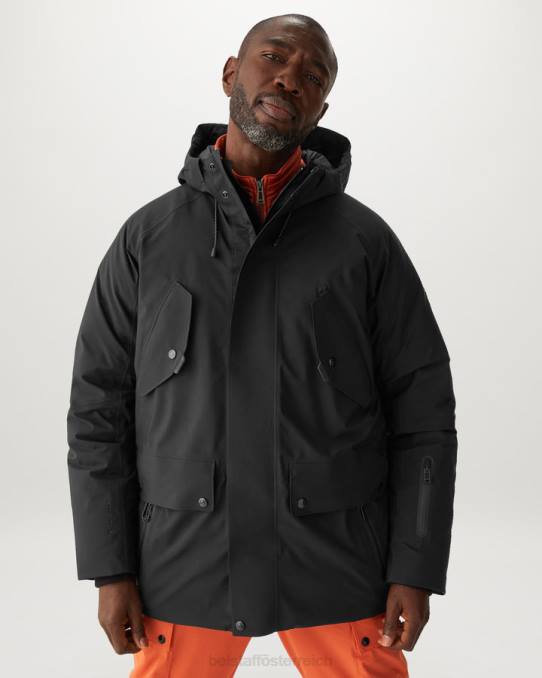 Belstaff Männer Höhenparka PHND122 Kleidung tex schwarz