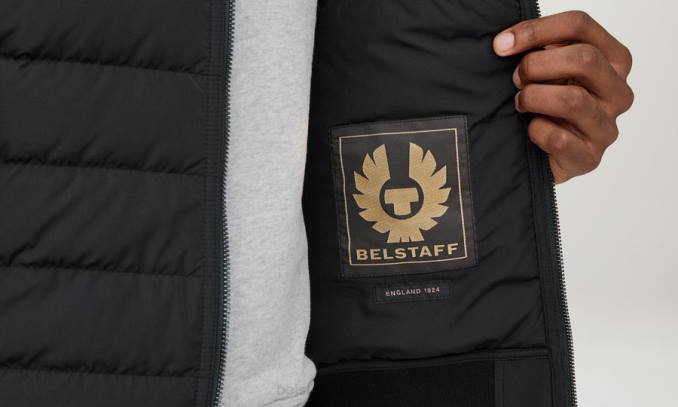 Belstaff Männer Manteljacke PHND55 Kleidung Softshell-Hybrid schwarz
