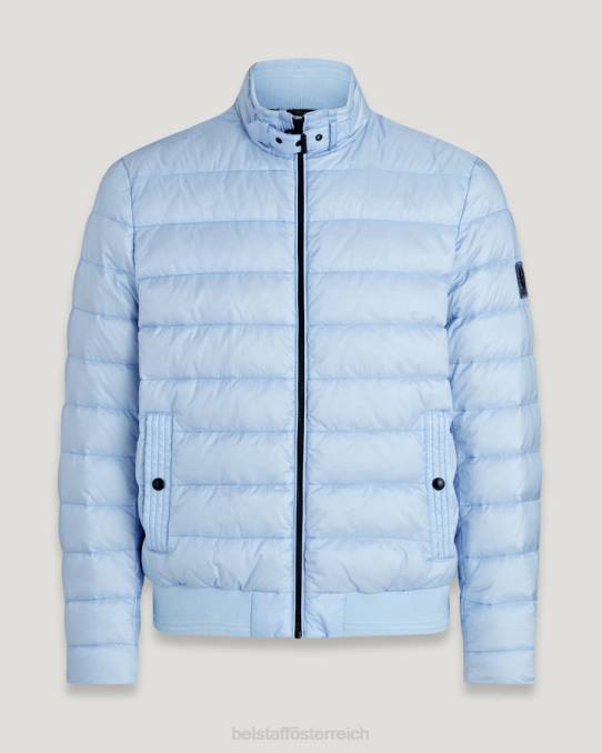 Belstaff Männer Schaltkreismantel PHND50 Kleidung Daunengefülltes Nylon himmelblau