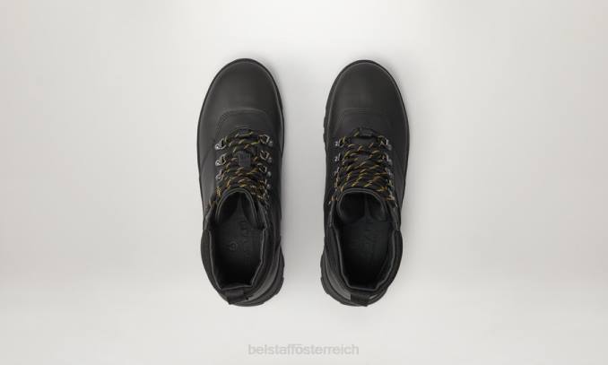 Belstaff Männer Kletter-Wanderschuhe PHND340 Schuh Kalbsleder schwarz