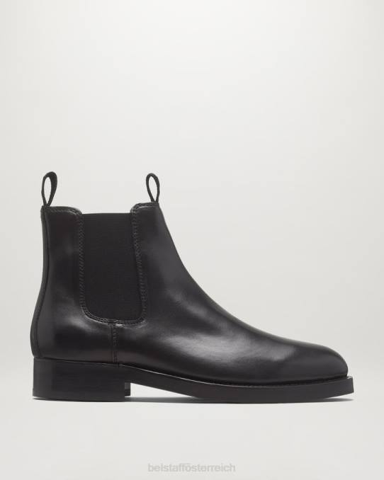 Belstaff Männer Longton Chelsea-Stiefel PHND348 Schuh Schwarz