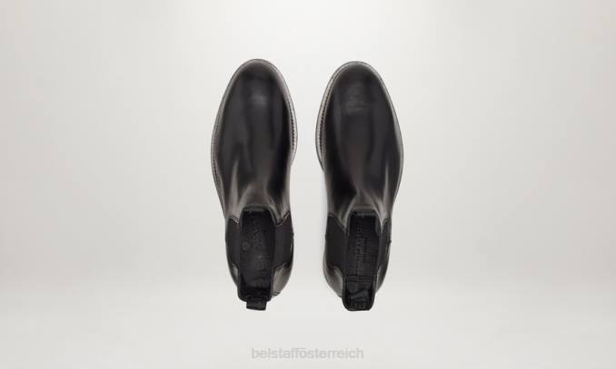 Belstaff Männer Longton Chelsea-Stiefel PHND348 Schuh Schwarz