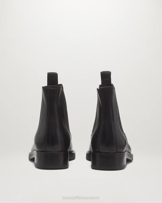 Belstaff Männer Longton Chelsea-Stiefel PHND348 Schuh Schwarz